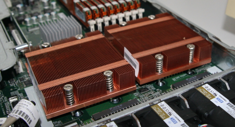 heat sink unscrewed